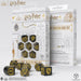 Harry Potter Hufflepuff Black Dice Set