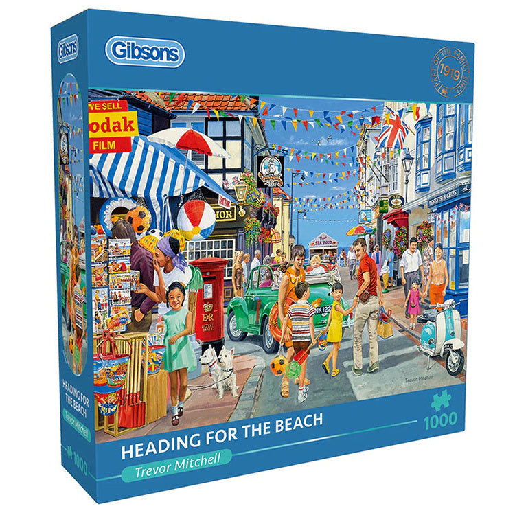 Heading for the Beach 1000pc - Gibsons