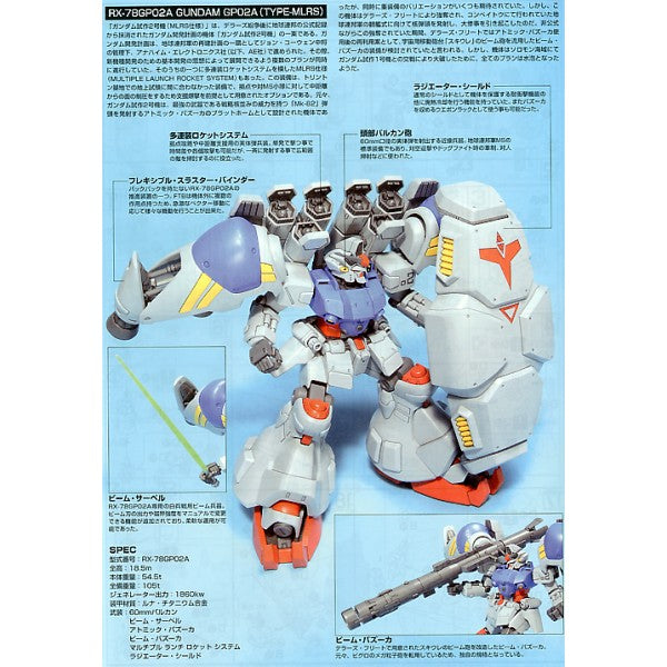 HGUC 1/144 GP02A MLRS Custom