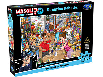WASGIJ? MYSTERY #29 Donation Debacle — Games World South Australia