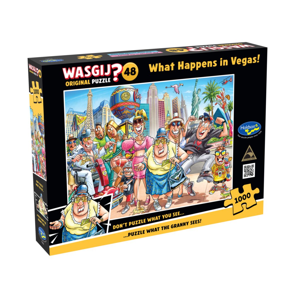 Wasgij Original 48 What Happens in Vegas - 1000pc - Holdson