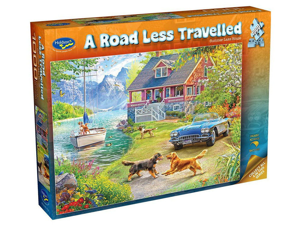 Lake House - Road Less Travelled 1000pc