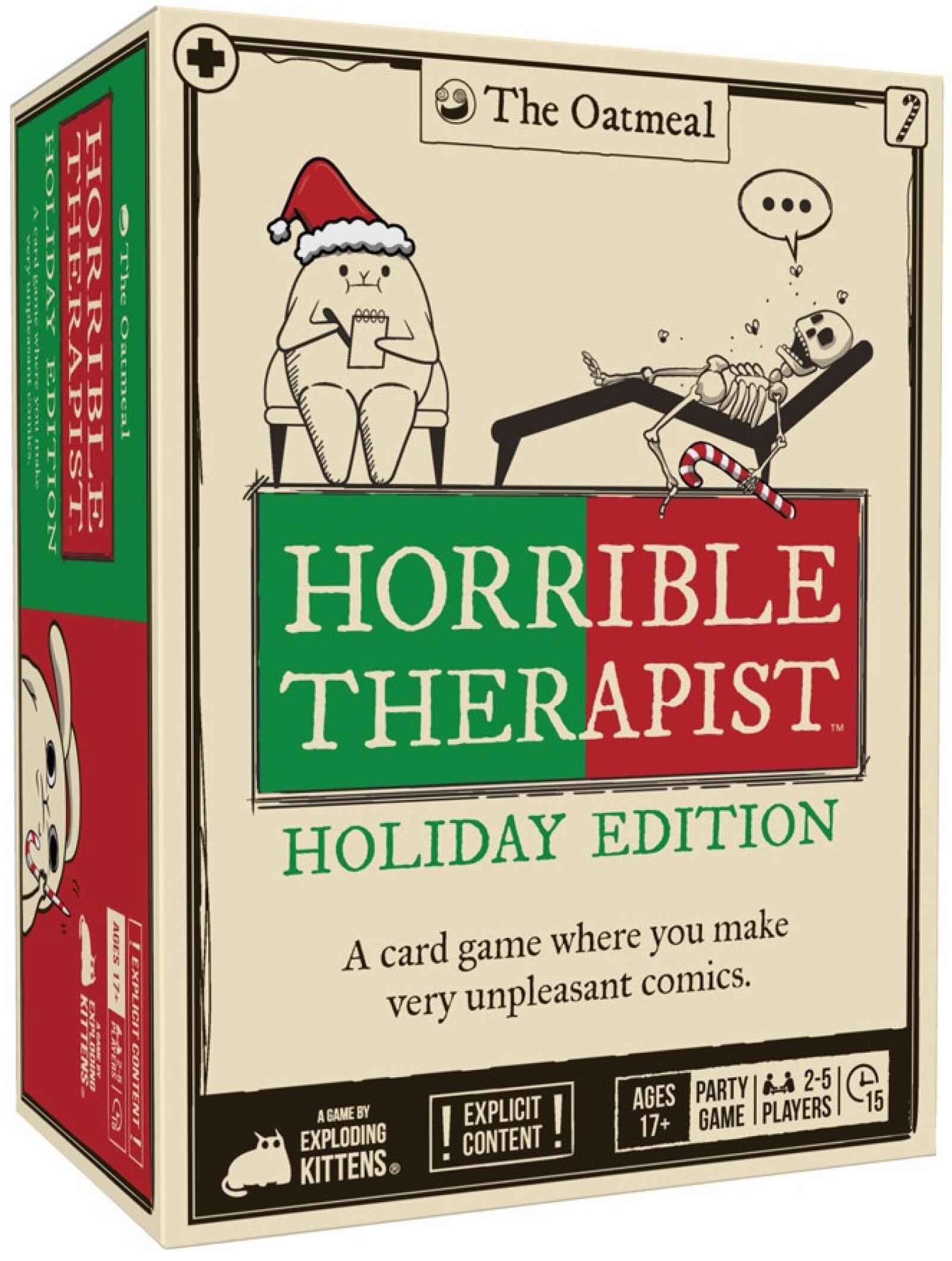 Horrible Therapist Holiday Edition