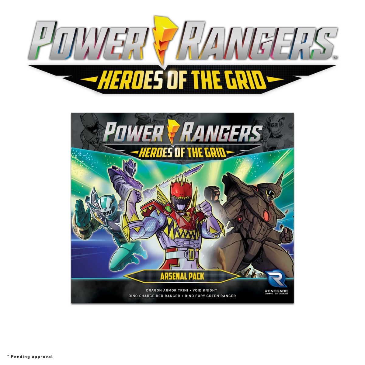 Arsenal Pack - Power Rangers Heroes of the Grid
