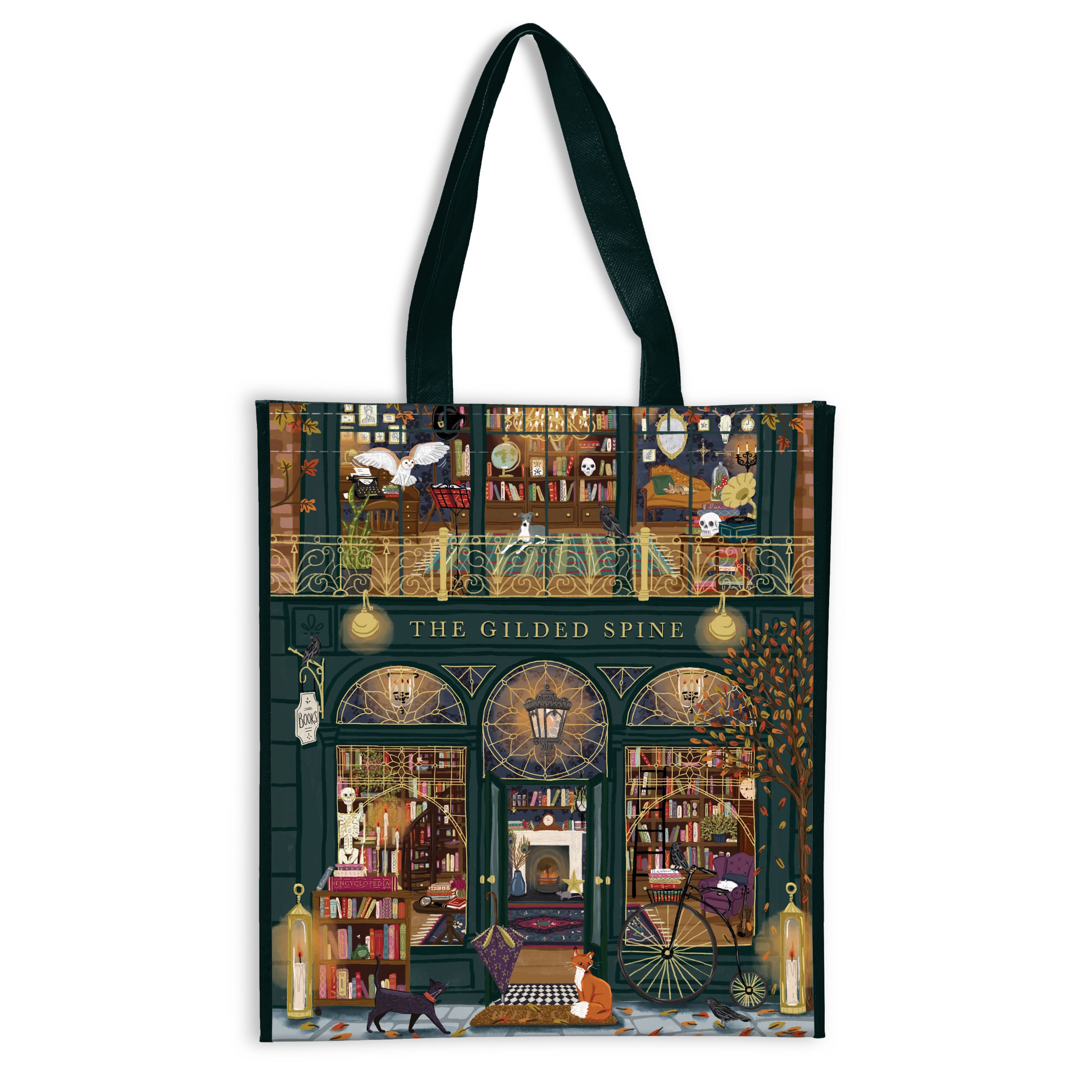 Gilded Spine-Reusable Bag