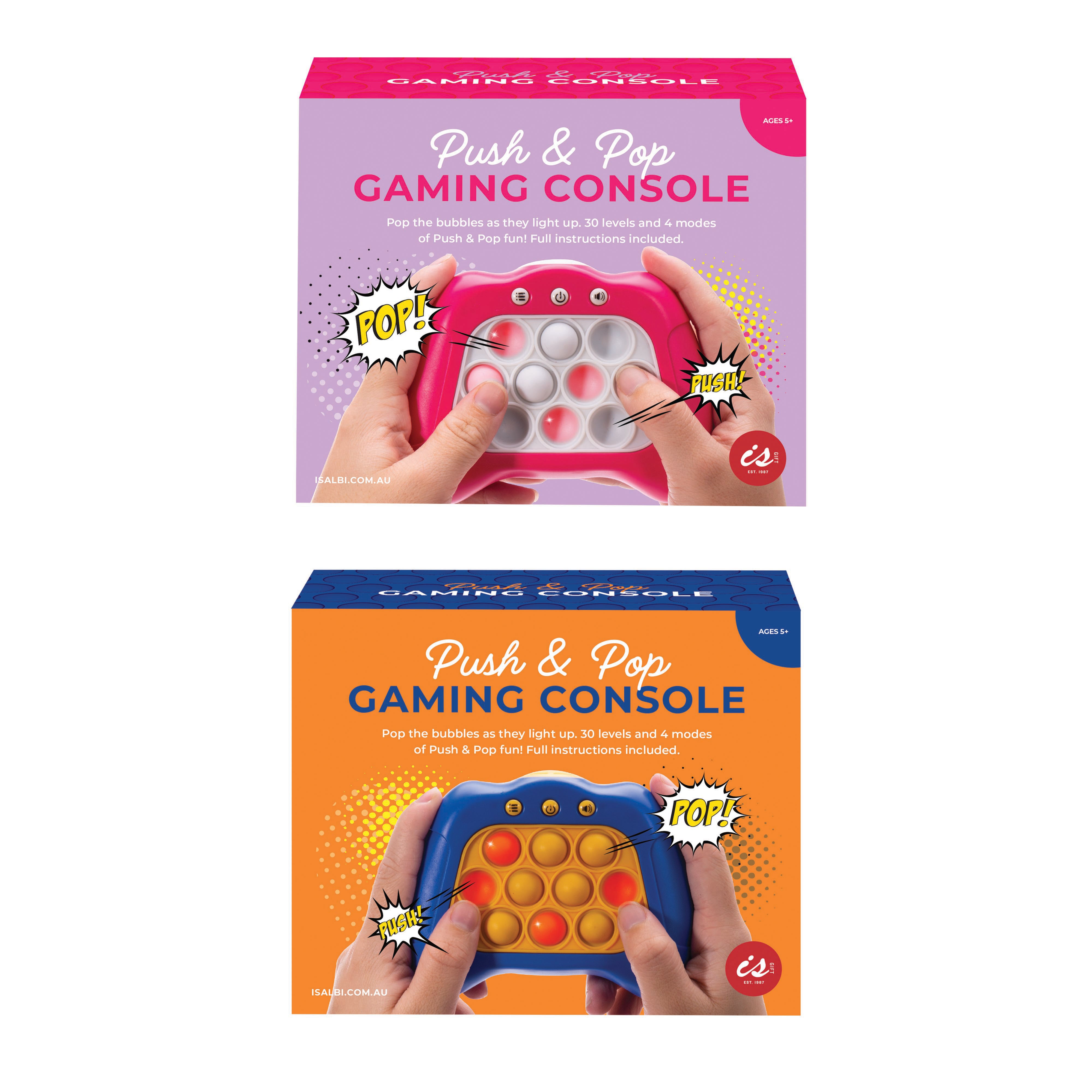 Push & Pop Gaming Console