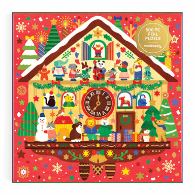 Christmas Time Foil Puzzle 500pc