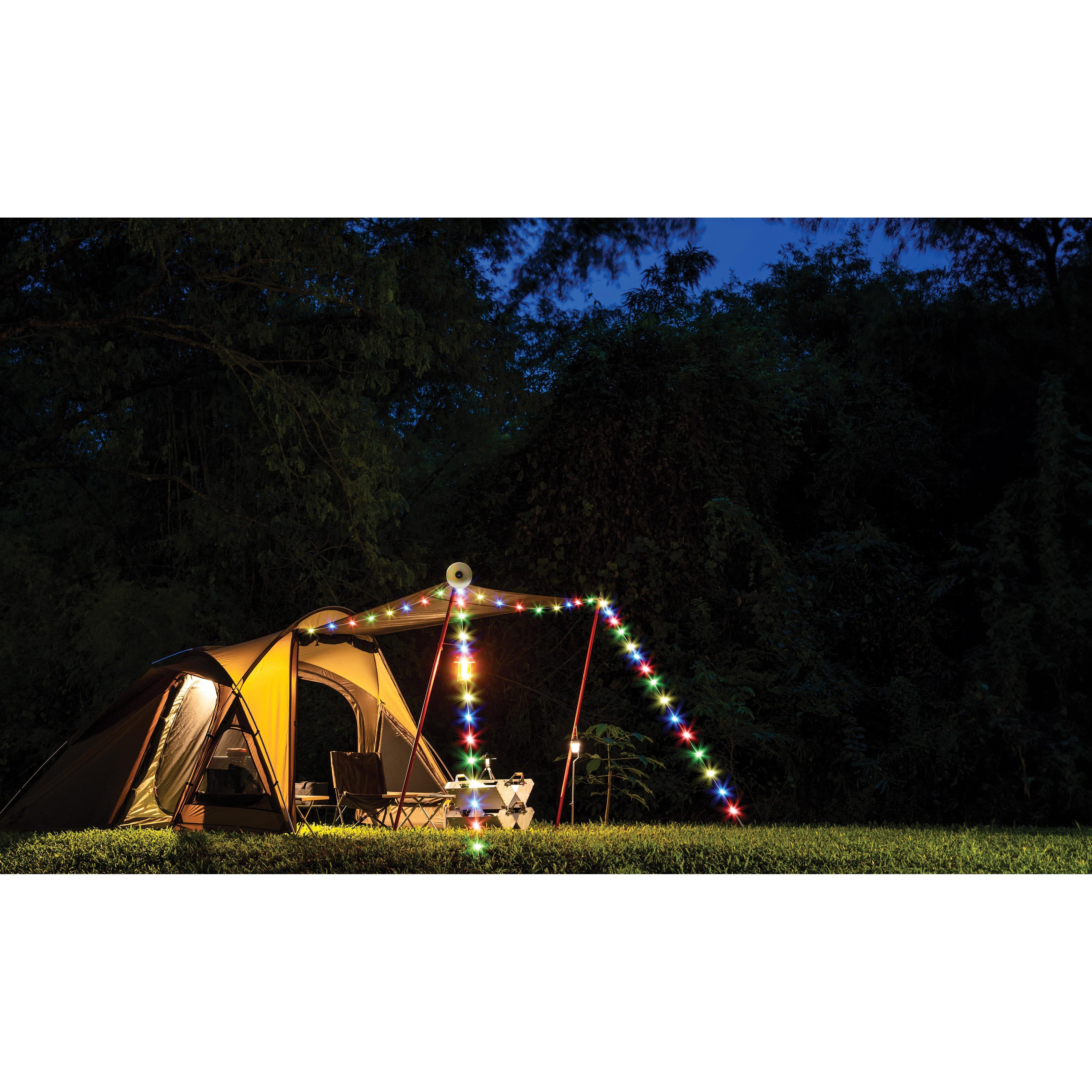Retractable String Lights Rainbow