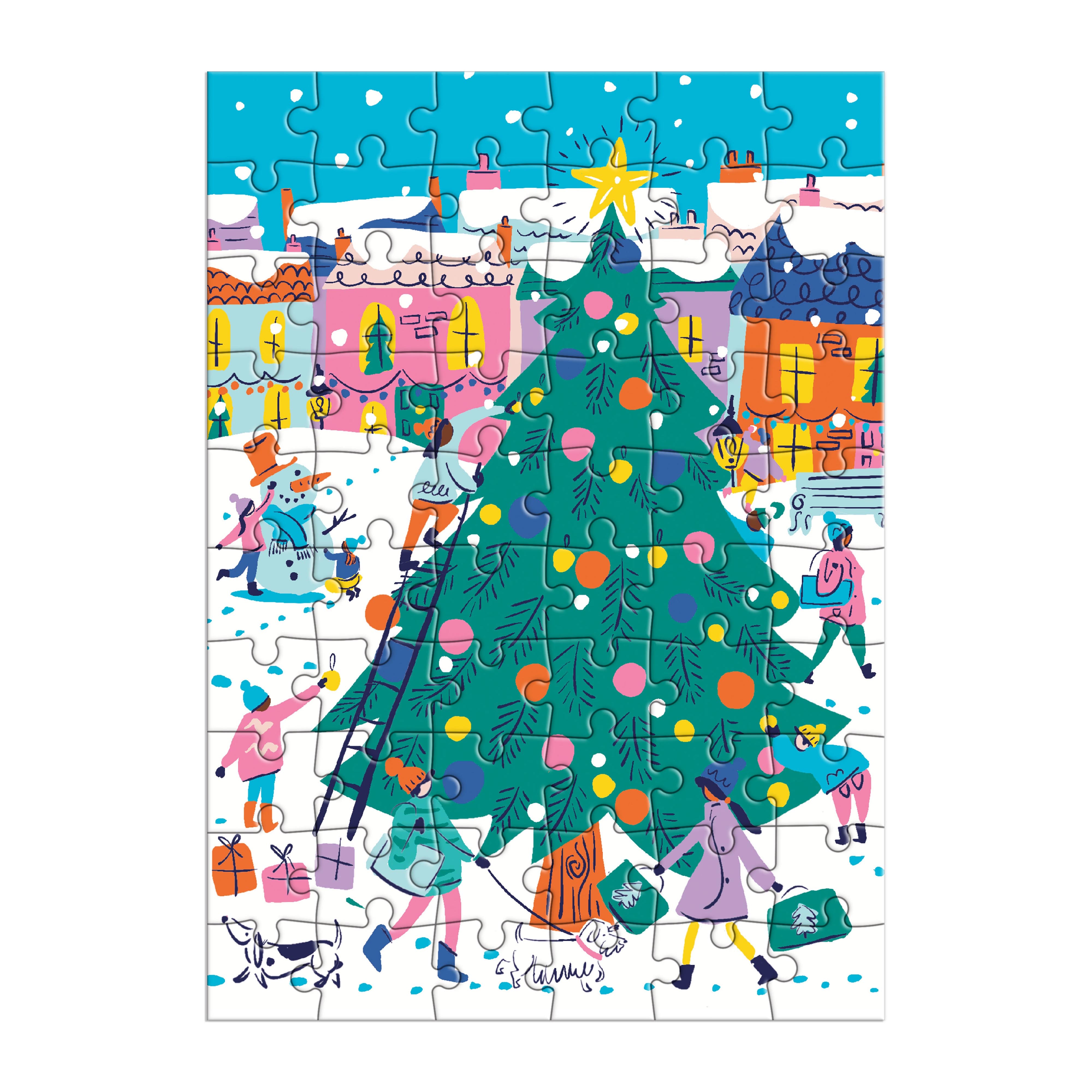 Merry and Bright - Greeting Card - Galison 