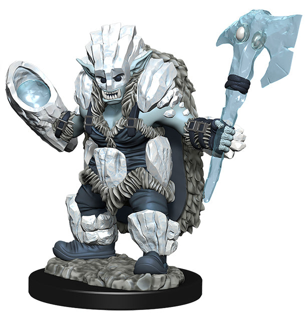 Ice Orc and Ice Worm - Wardlings - Pre-Painted Miniatures