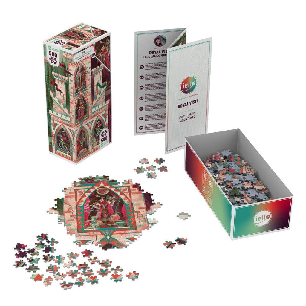 Royal Visit - 500 pc Puzzle Twist IELLO