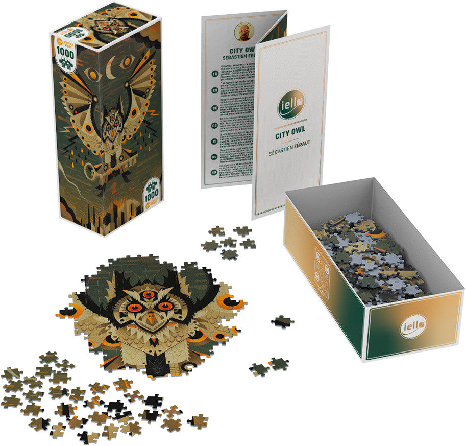 City Owl - 1000 pc Puzzle Universe IELLO