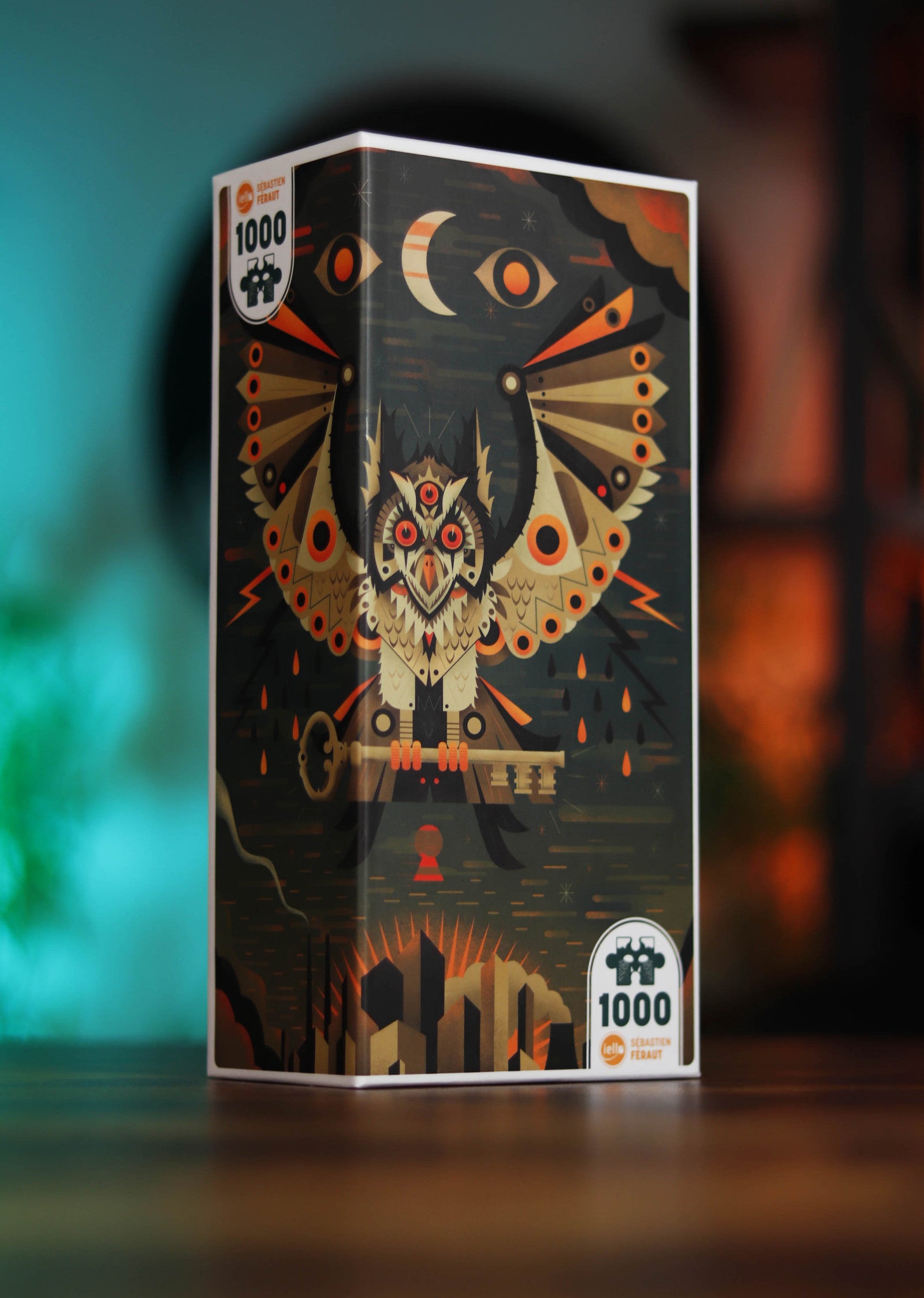 City Owl - 1000 pc Puzzle Universe IELLO