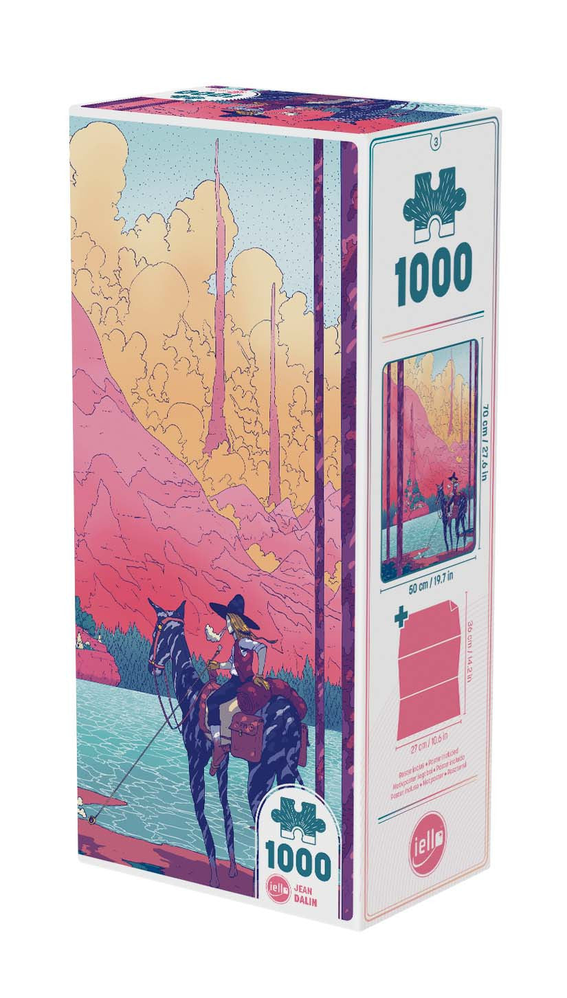 Fargues - 1000 pc Puzzle Universe IELLO