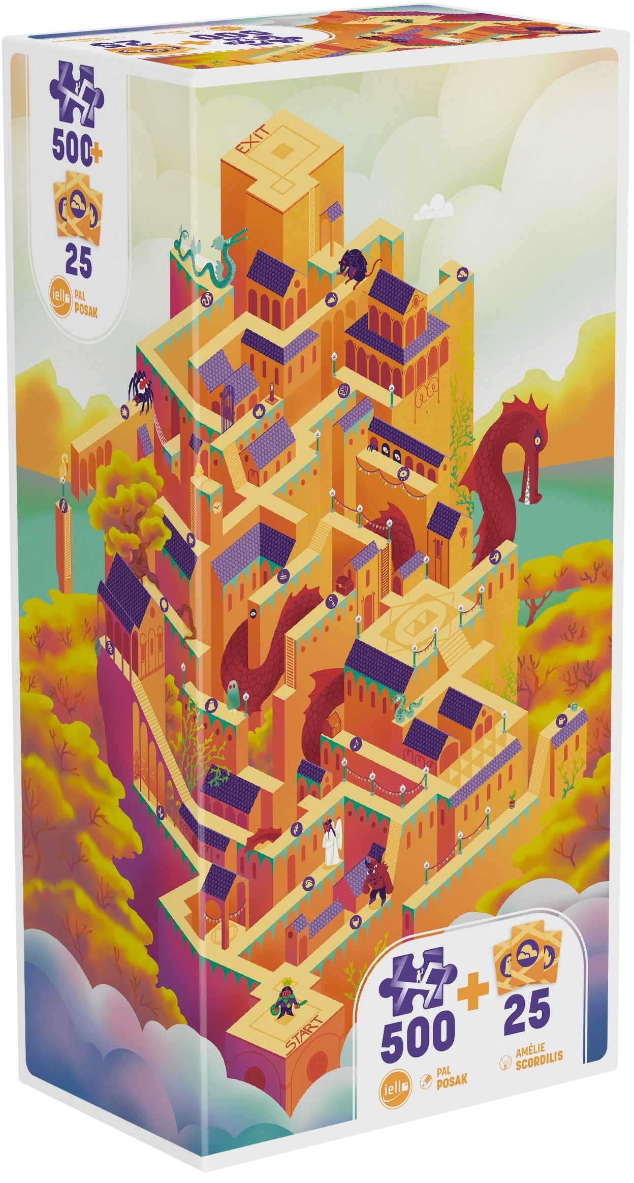 Donjon Chateau - 500 pc Puzzle Universe IELLO