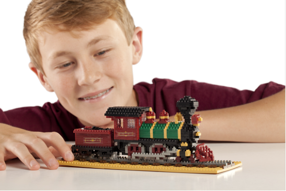 Steam Locomotive 4-4-0 - Nanoblock
