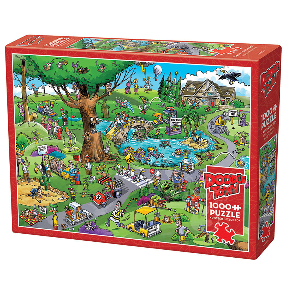 Par For Course - Doodletown 1000pc
