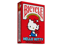 Hello Kitty 50th Anniversary - Bicycle Playing Cards