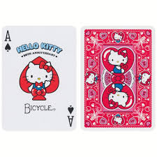 Hello Kitty 50th Anniversary - Bicycle Playing Cards