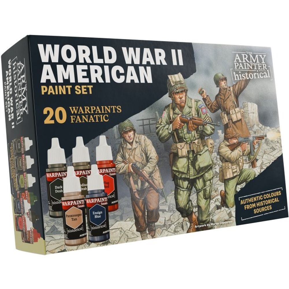 Warpaints Historical - WWII American Paint Set - Army Painter