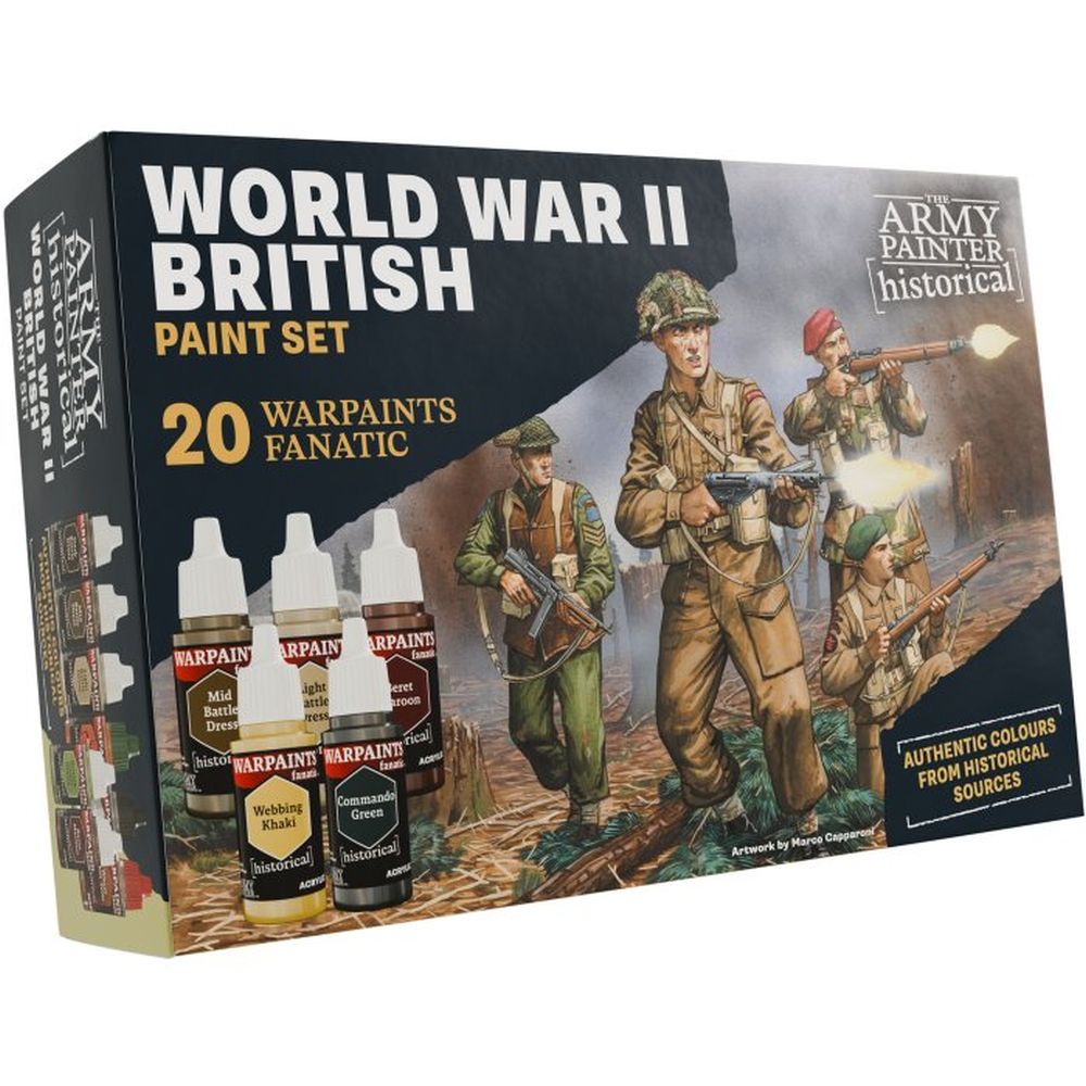 Warpaints Historical - WWII British Paint Set - Army Painter
