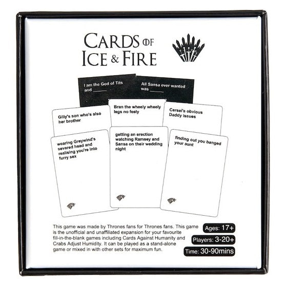 Cards of Ice and Fire