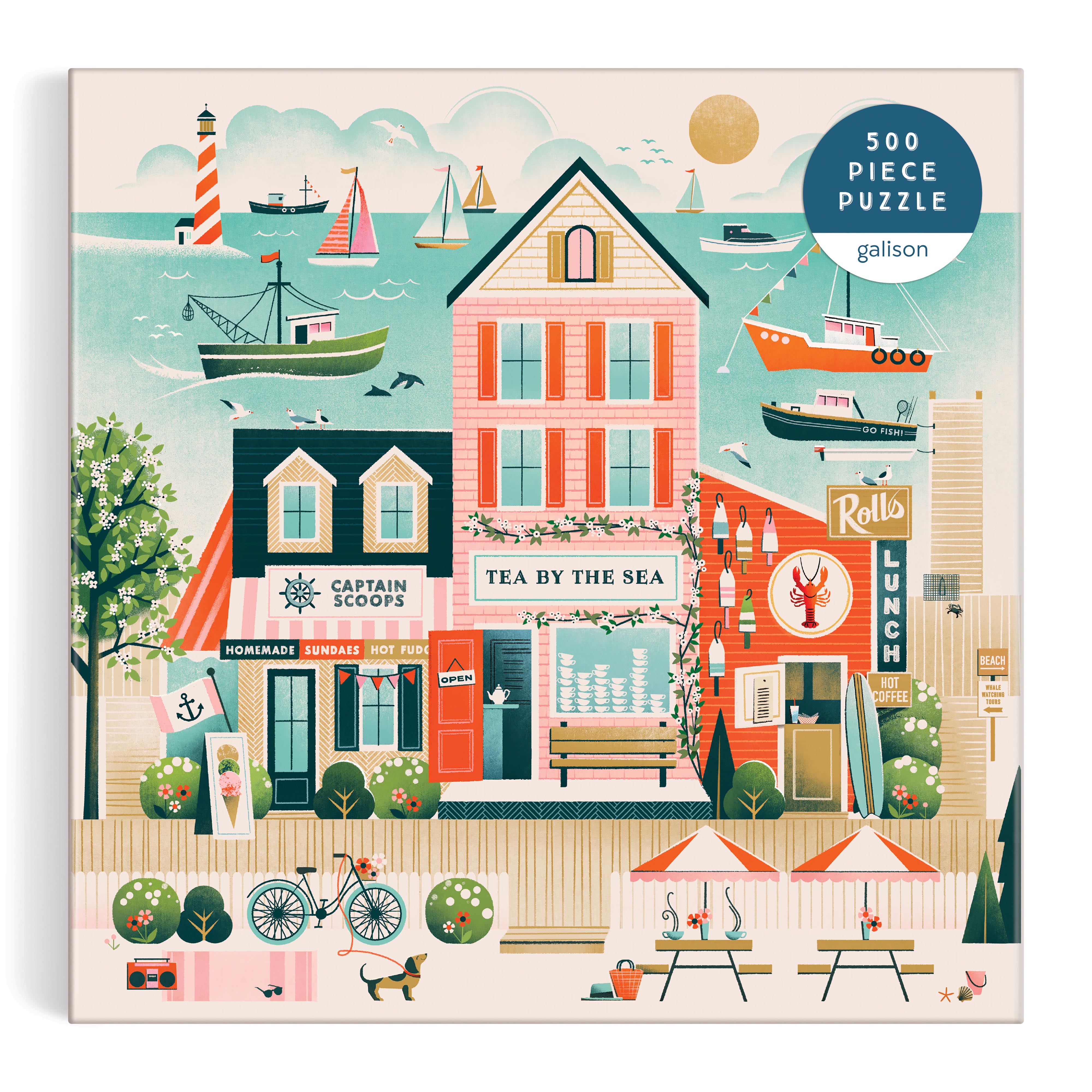Beside the Sea 500pc - Galison