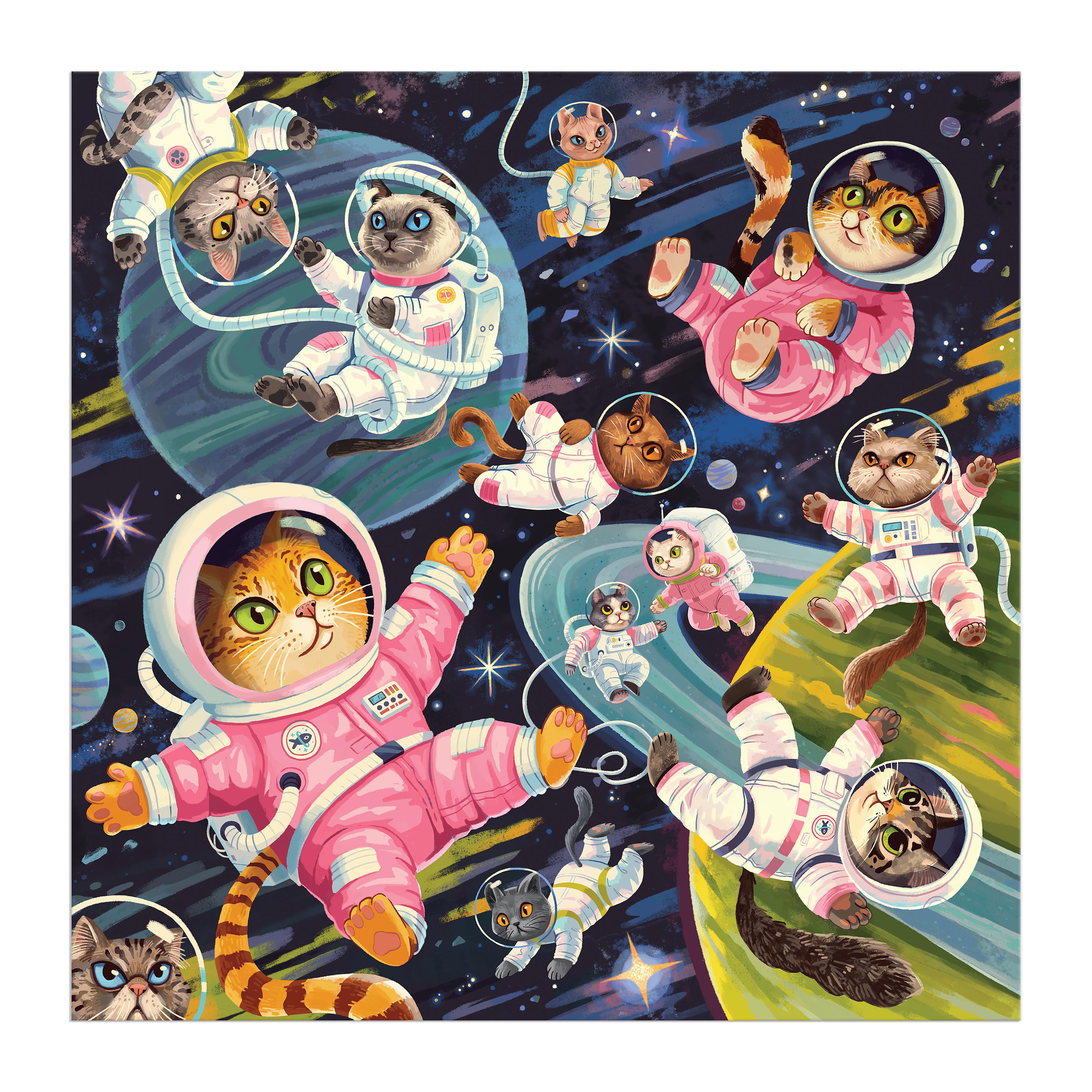 A Space Meowdyssey - 500pc Galison