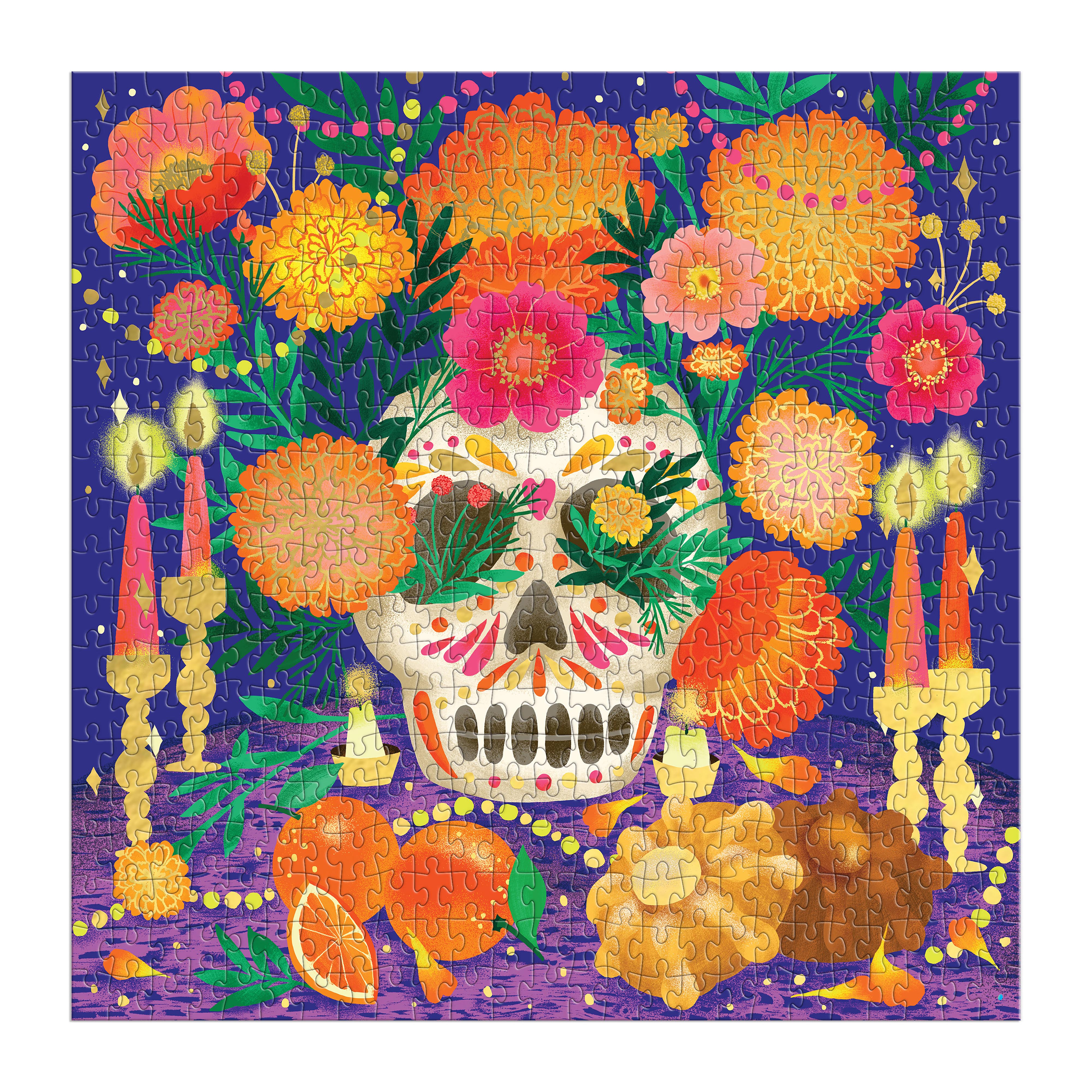 Ofrenda del Día de Muertos Foil Jigsaw - 500pc