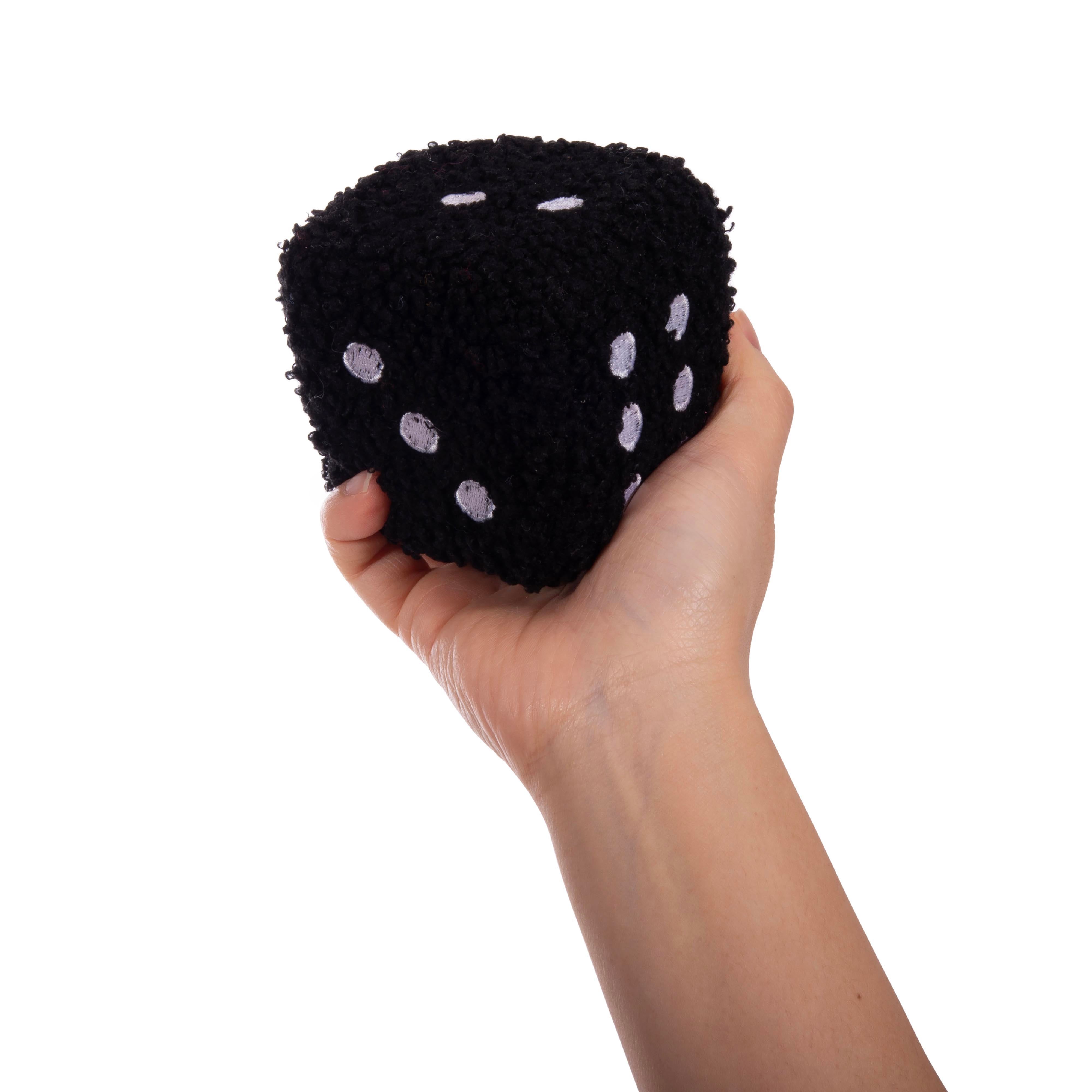 Fluffy Dice Stress Ball (2Asst/12Disp)