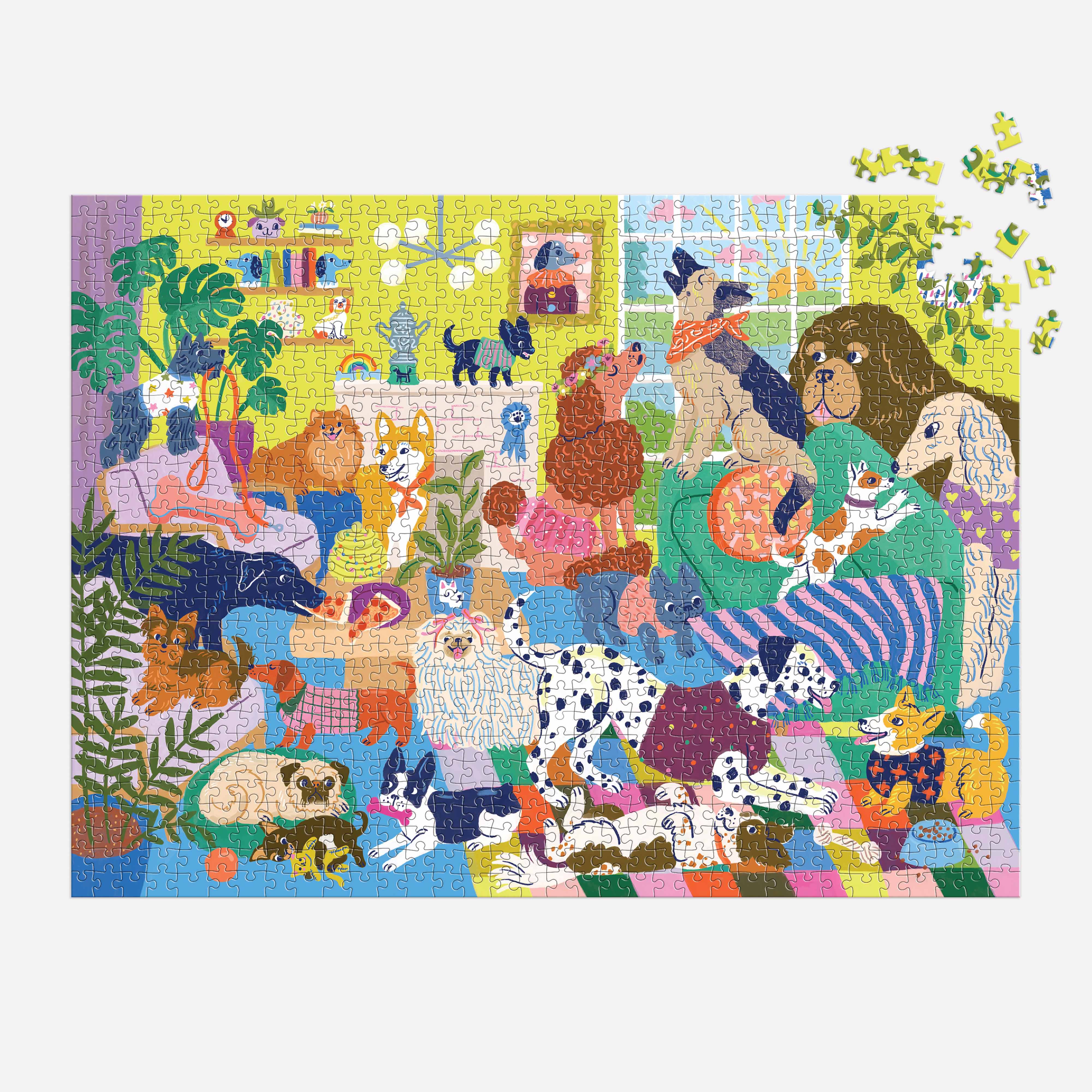 Good Dog Club Family - 1000pc Mudpuppy