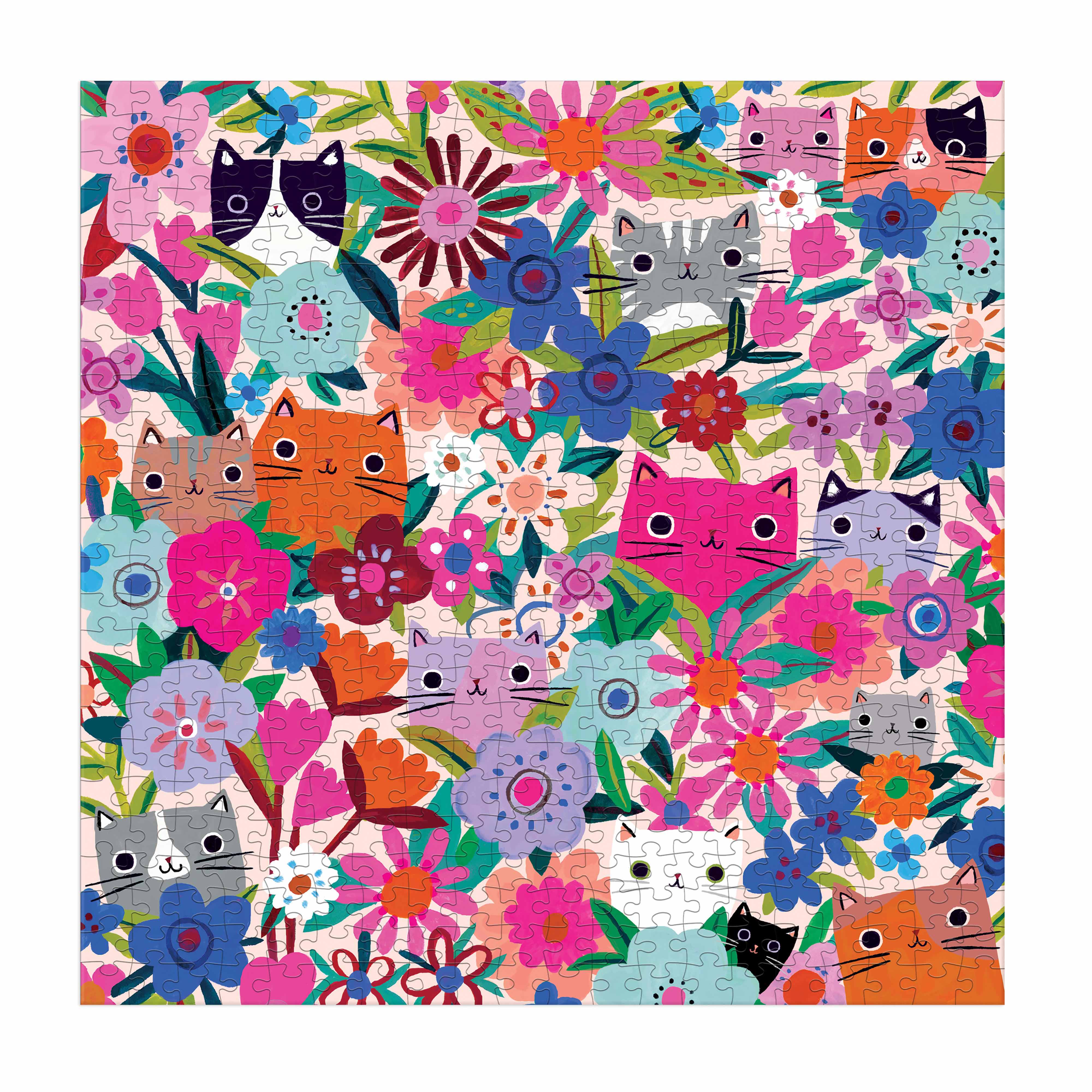 Blooming Cats 500pc