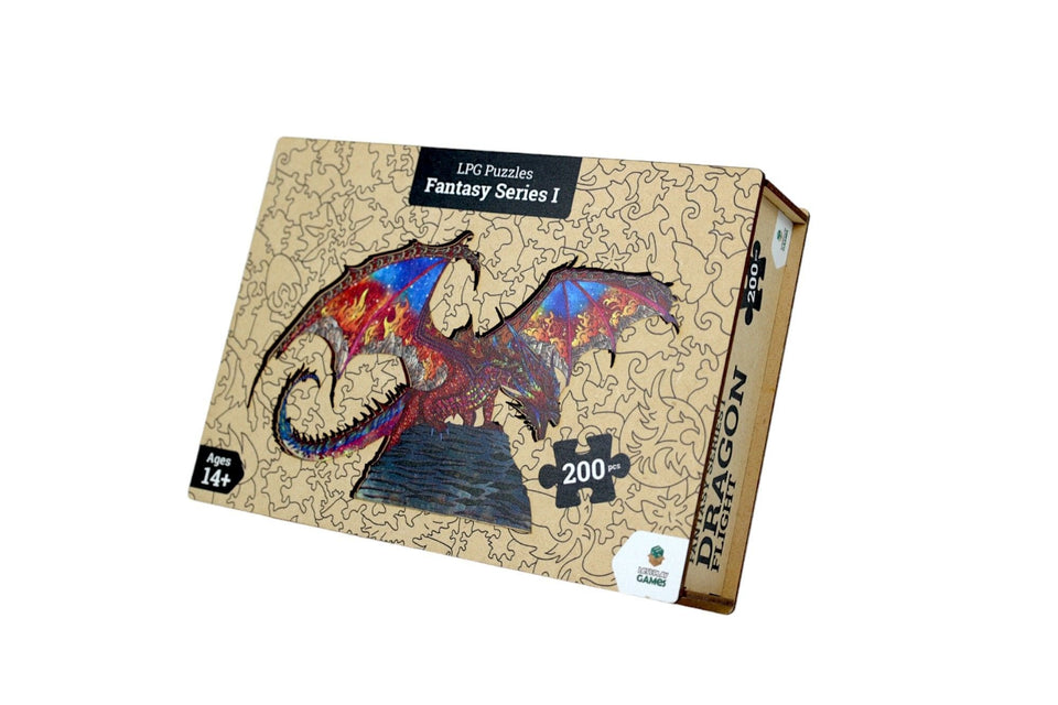 Dragon Flight - Fantasy Series I - LPG Wooden Puzzle