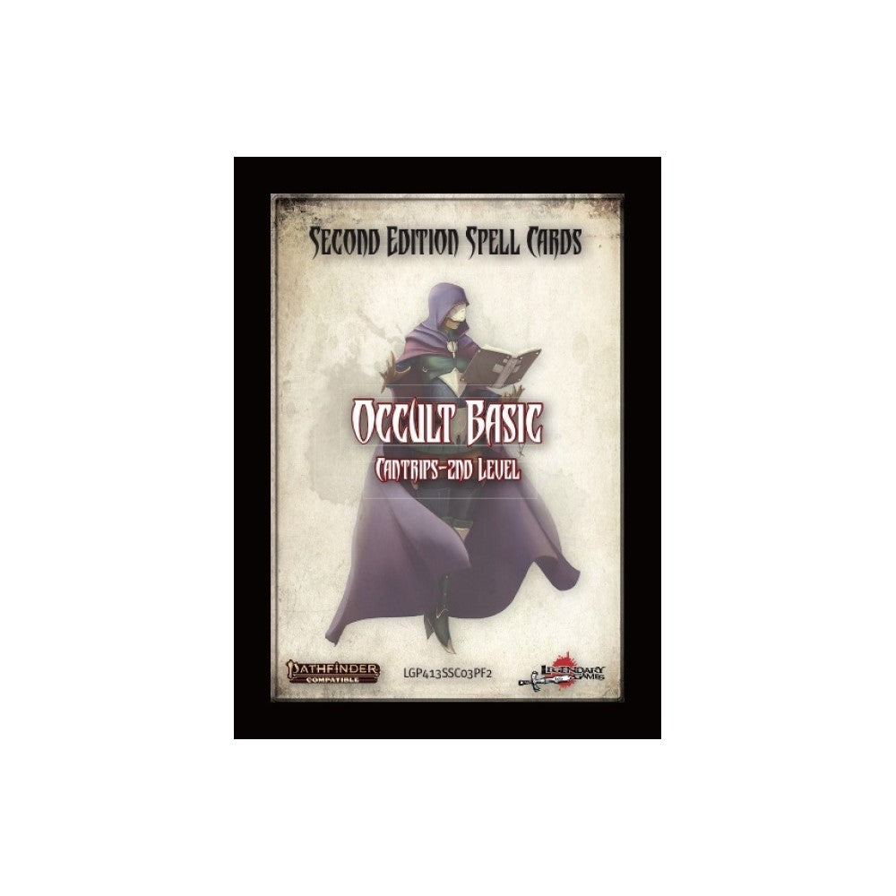 Occult Spell Deck - Pathfinder Second Edition
