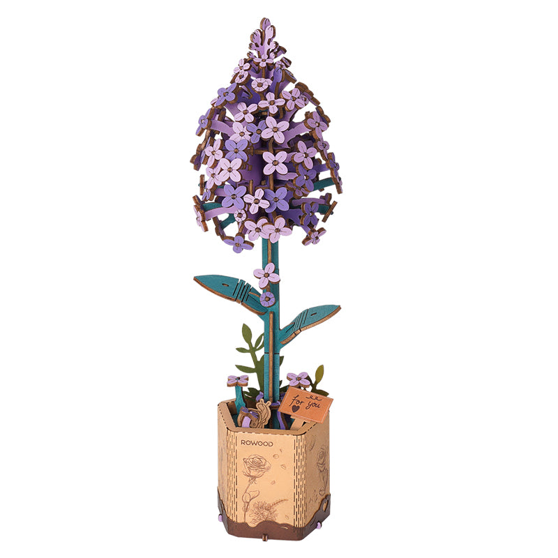 Lilac - Wood Bloom - ROBOTIME