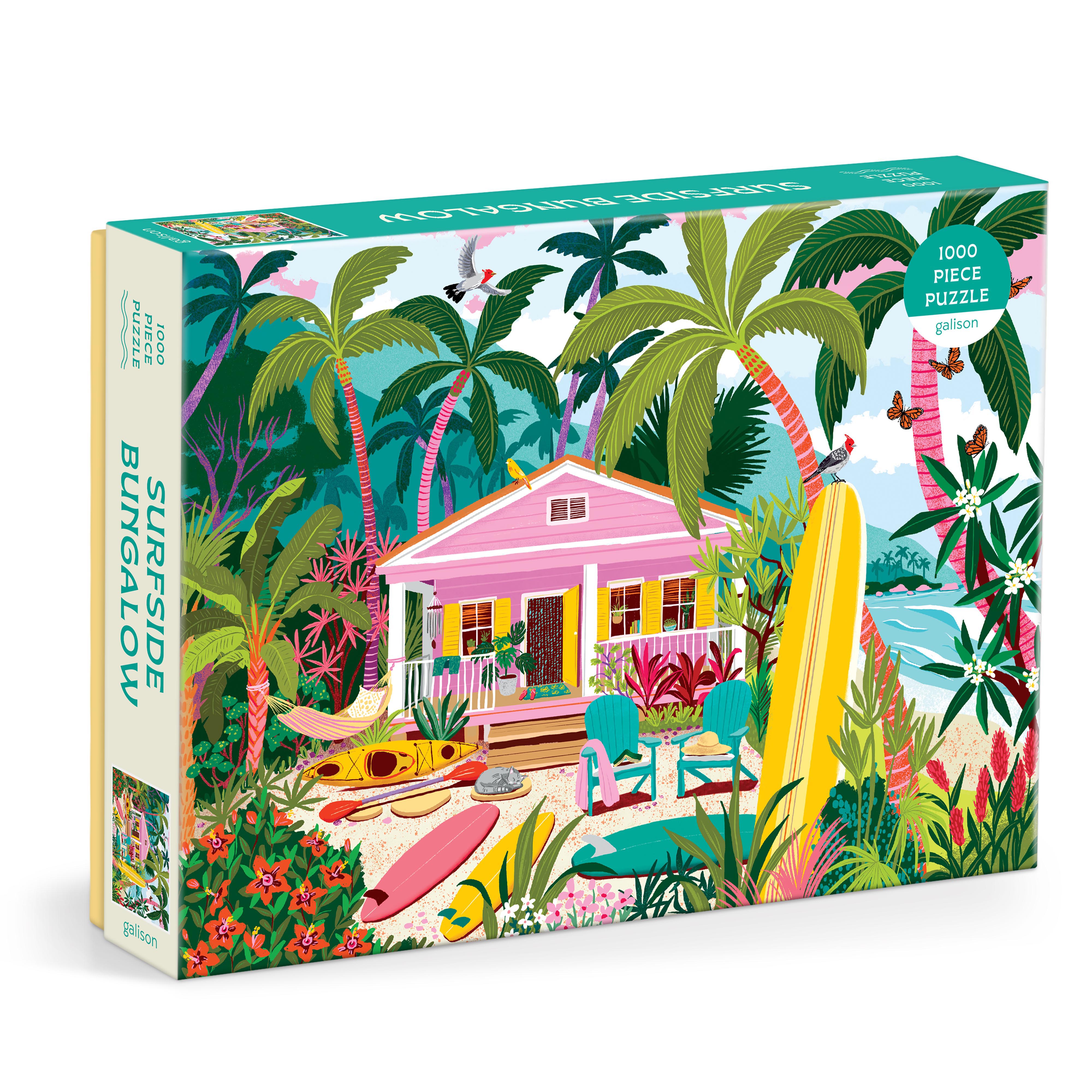 Surfside Bungalow 1000pc - Galison 