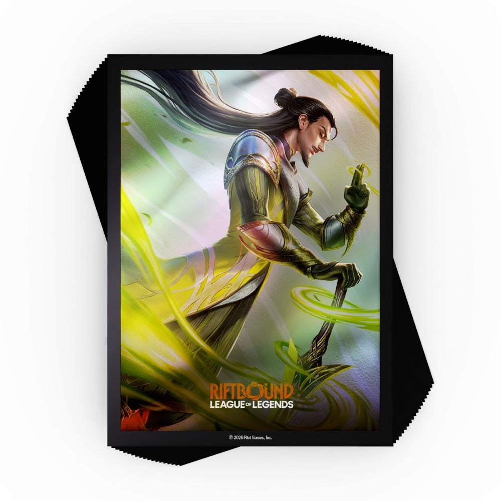 Master Yi- 100 Sleeves Riftbound TCG