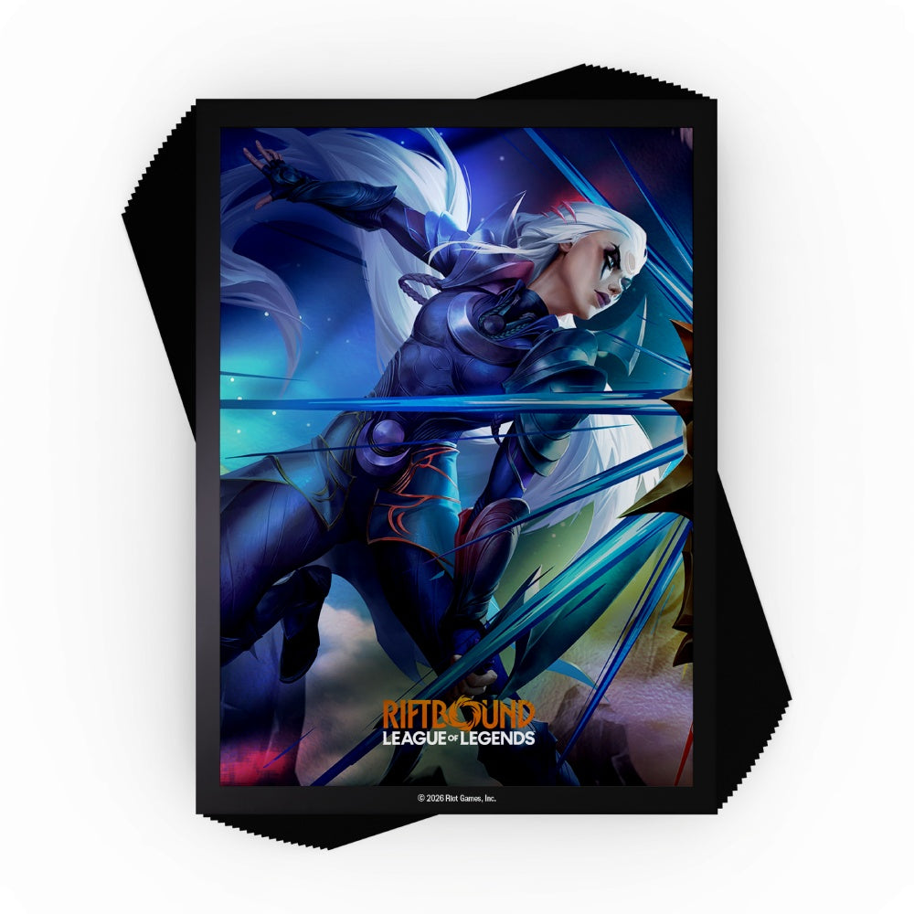 Diana vs Leona Sleeves 100pc - Riftbound Vendetta
