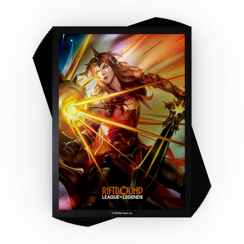 Diana vs Leona Sleeves 100pc - Riftbound Vendetta