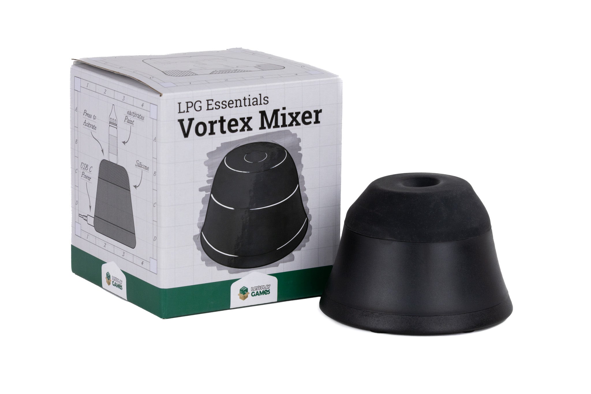Black - Vortex Mixer Essentials LPG