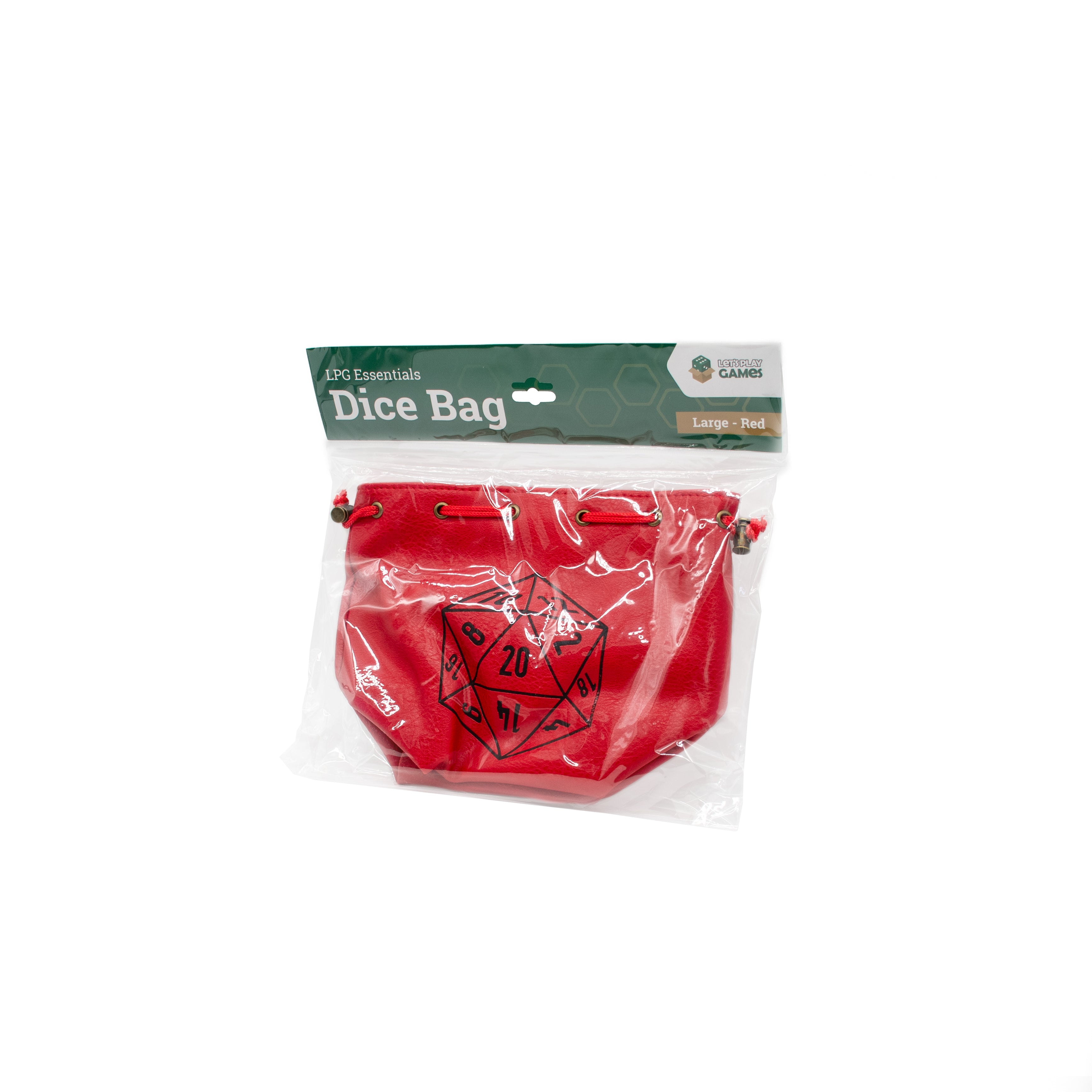 Red Large Dice Bag - LPG Essentials