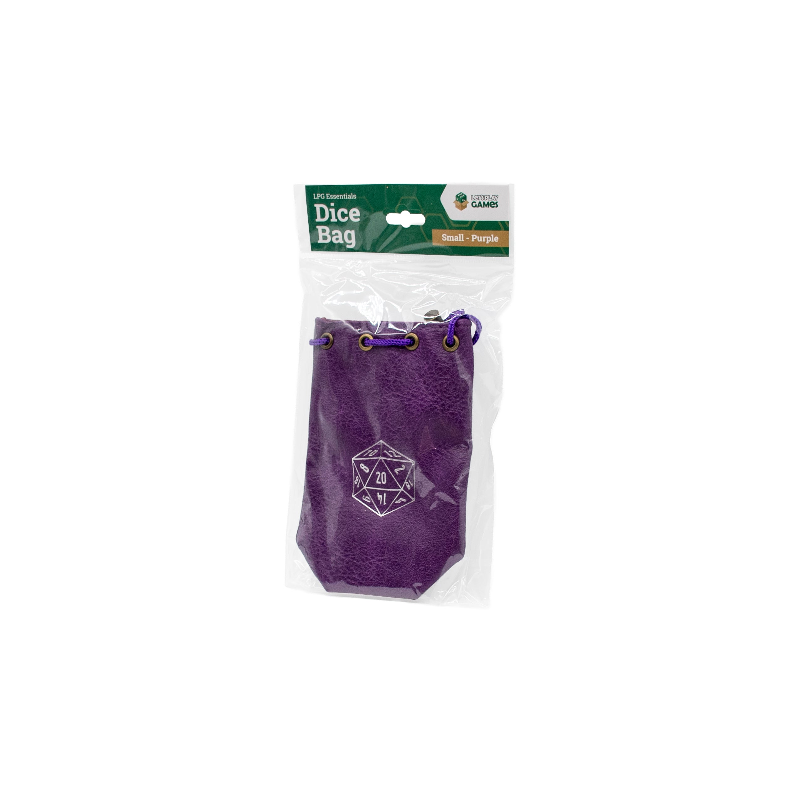 Purple Small Dice Bag - LPG Essentials