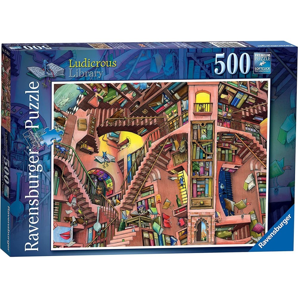 Ludicrous Library 500p - RAVENSBURGER