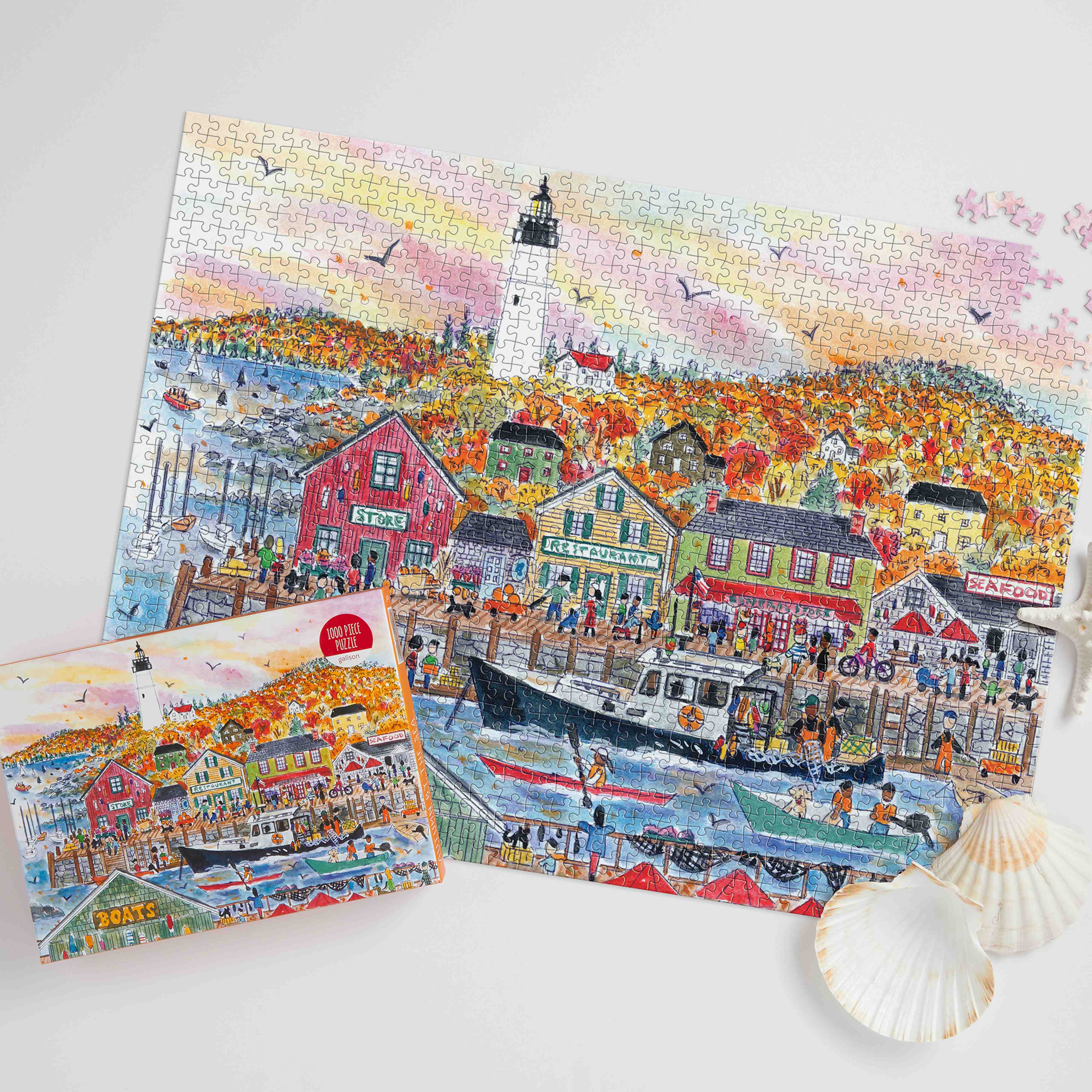 Storrings Autumn By the Sea - 1000pc