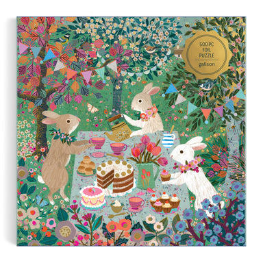 Spring Tea Party Foil 500pc - Galison