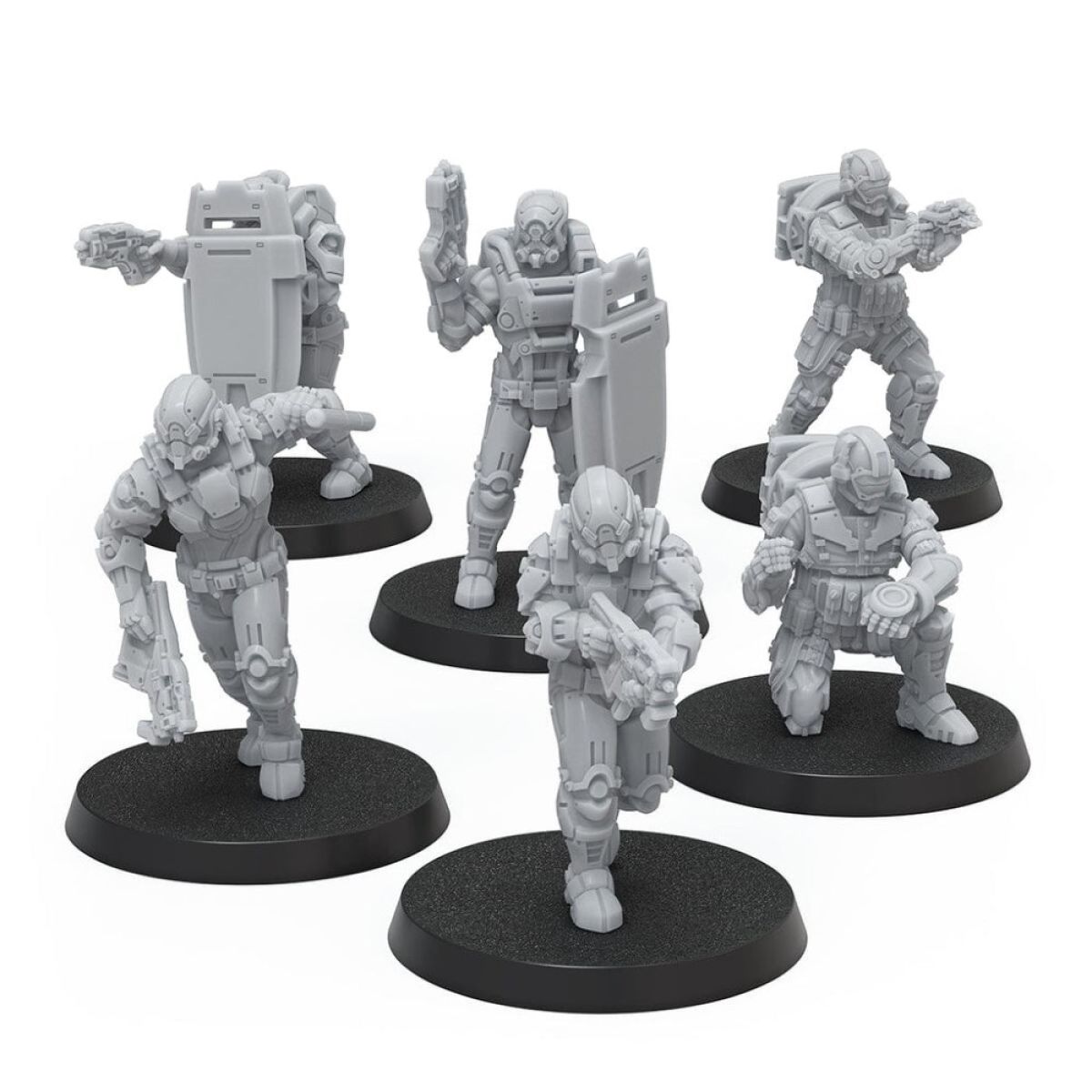 Mass Effect: Cerberus Forces Alpha Miniatures