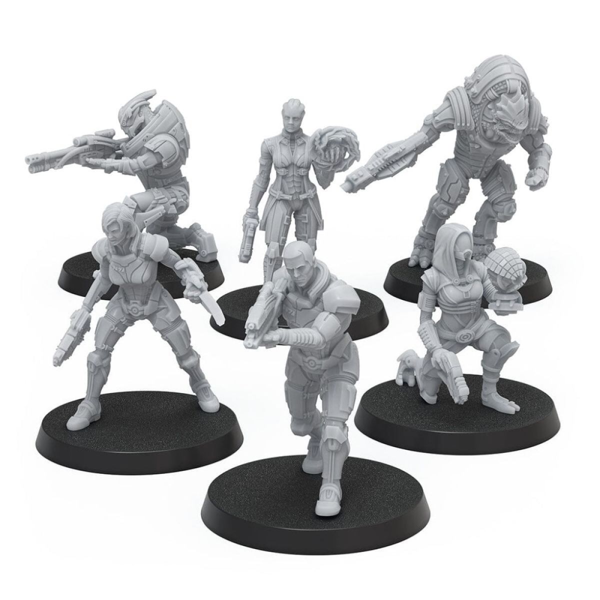 Mass Effect: Heroes of the Normandy Alpha Miniatures