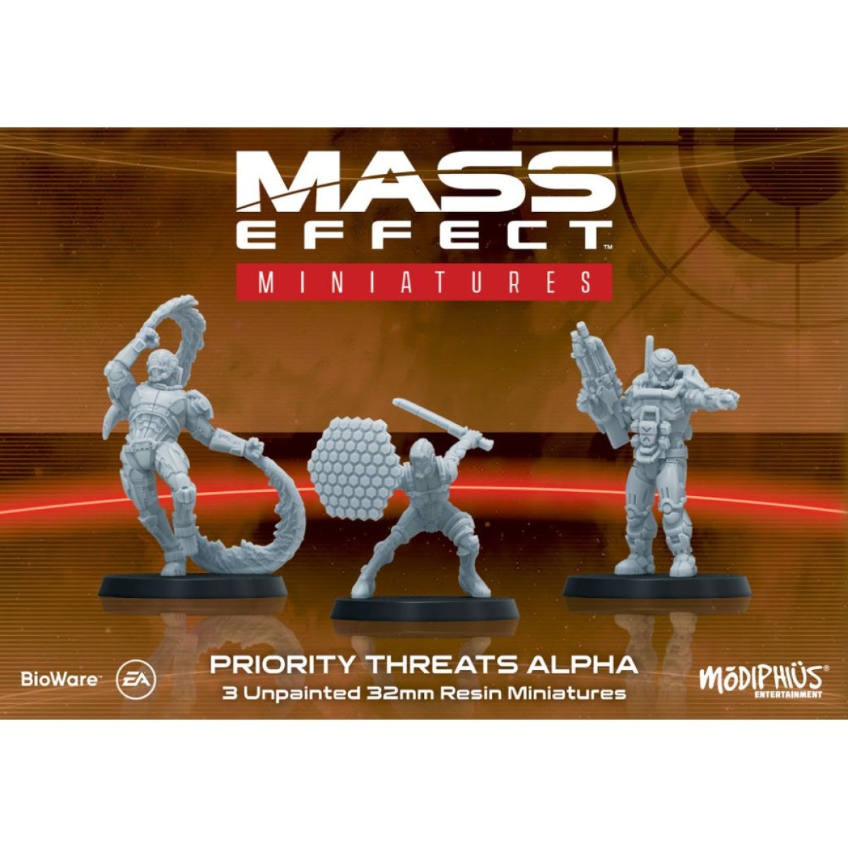 Mass Effect: Priority Threats Alpha Miniatures