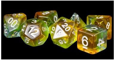 Yellow Aurora - Dice Set
