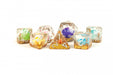 Rainbow  Dinosaur Dice 7-set
